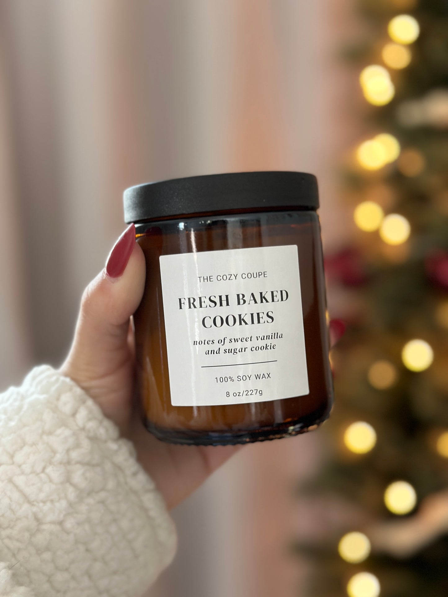 Fresh baked cookies candle