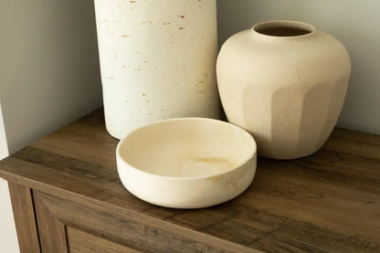 Beige Marble Bowl