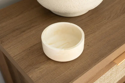 Beige Marble Bowl