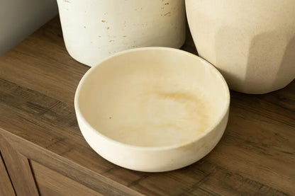 Beige Marble Bowl